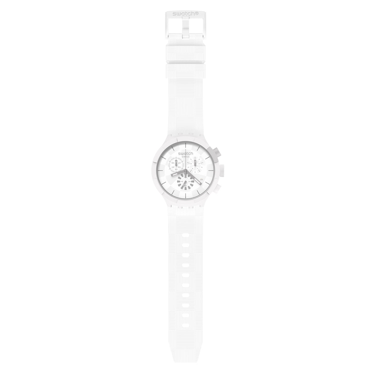 Swatch - Chequered White - SB02W400