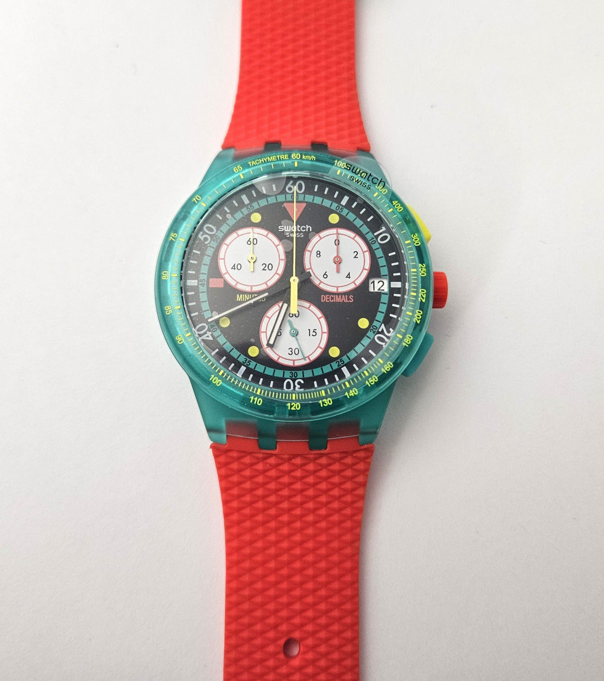 Swatch - NEON EMERALD CHRONO - SUSG409