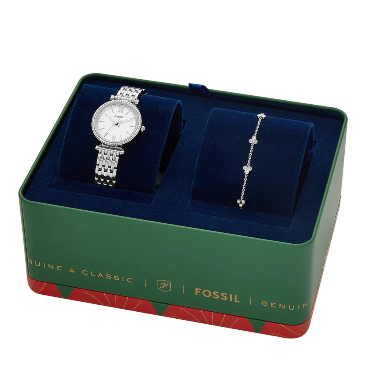 Fossil - Carlie three-hand watch - ES5315SET