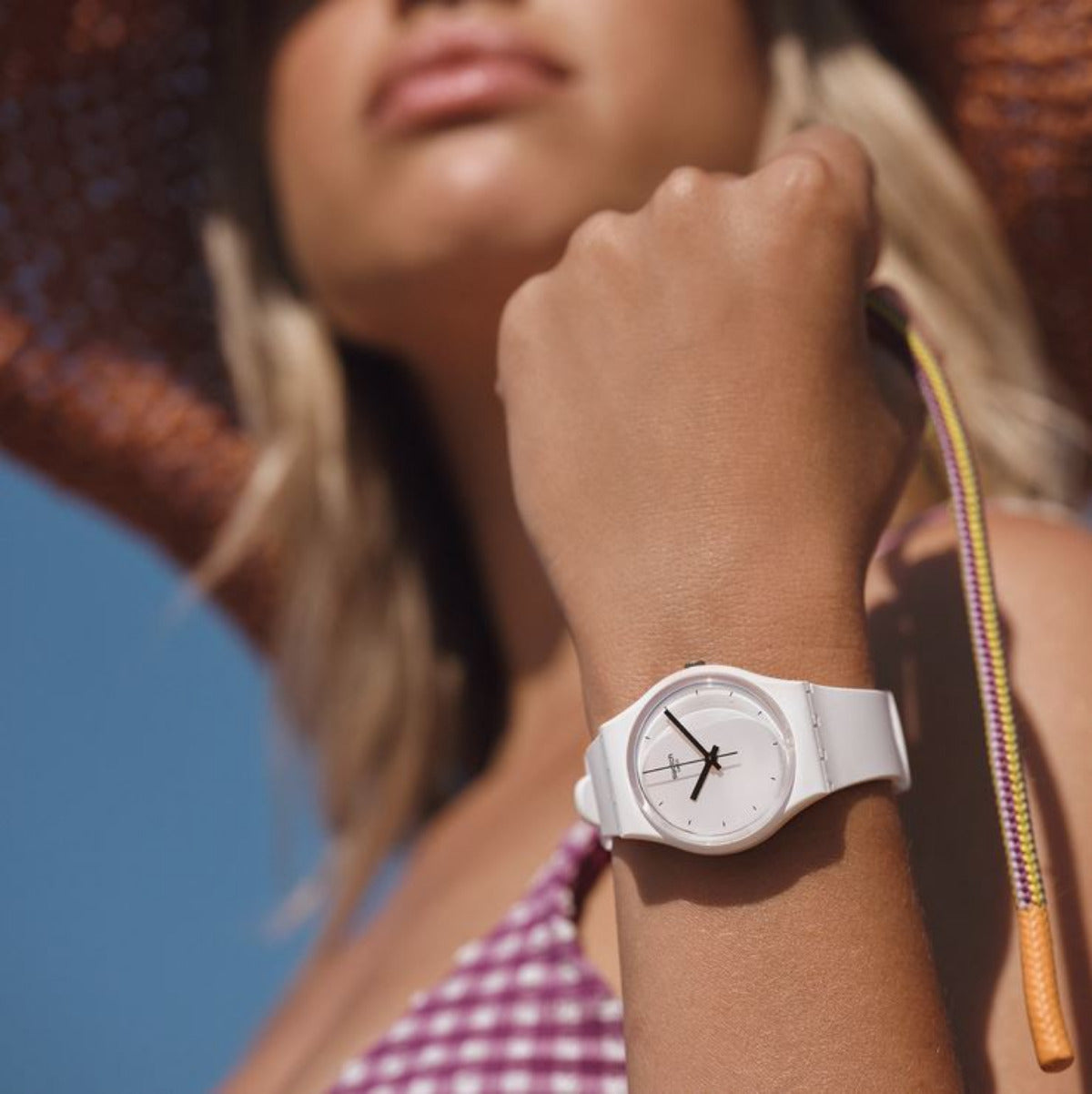 Swatch - Think Time White - SO31W100