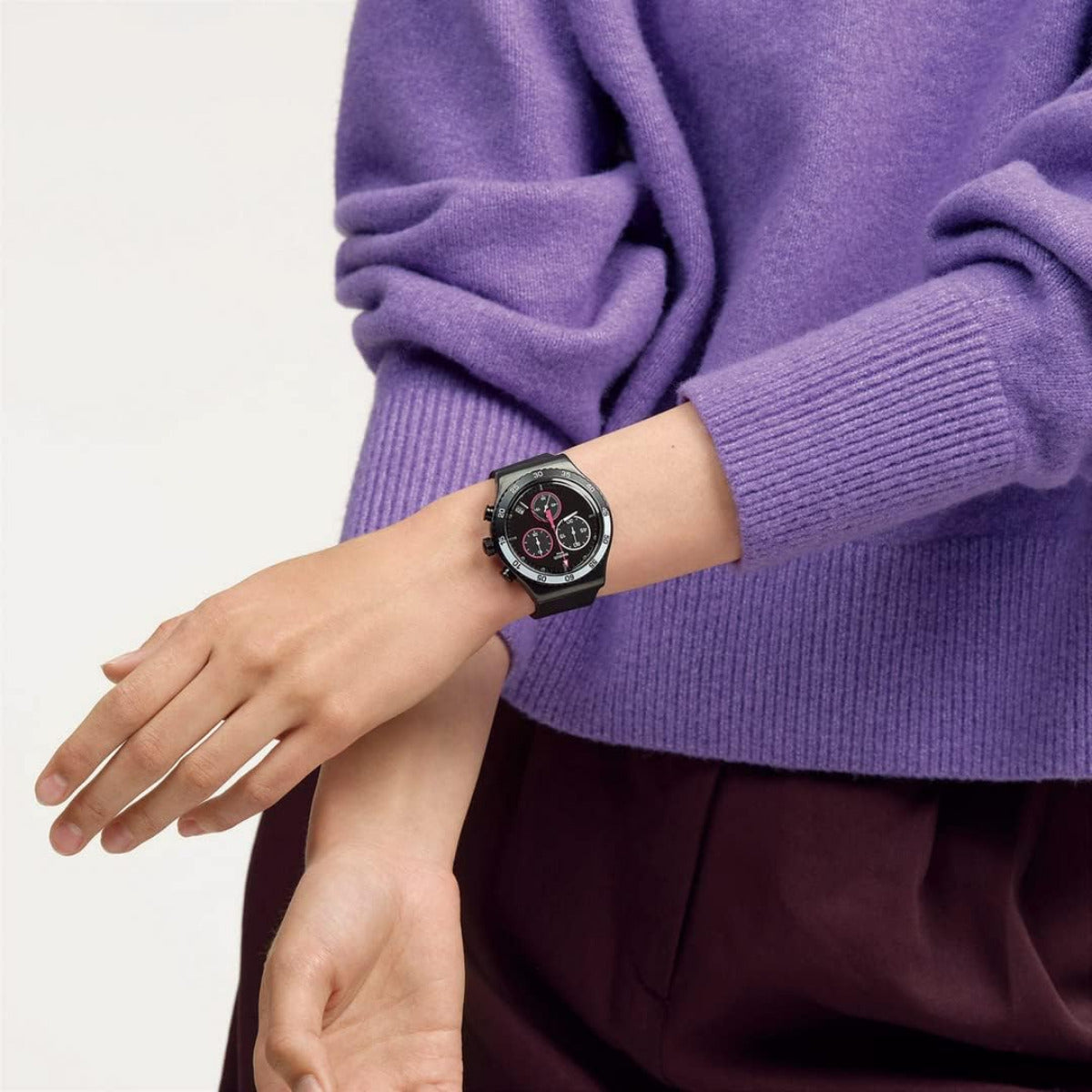 Swatch - MAGENTA AT NIGHT -  YVB413