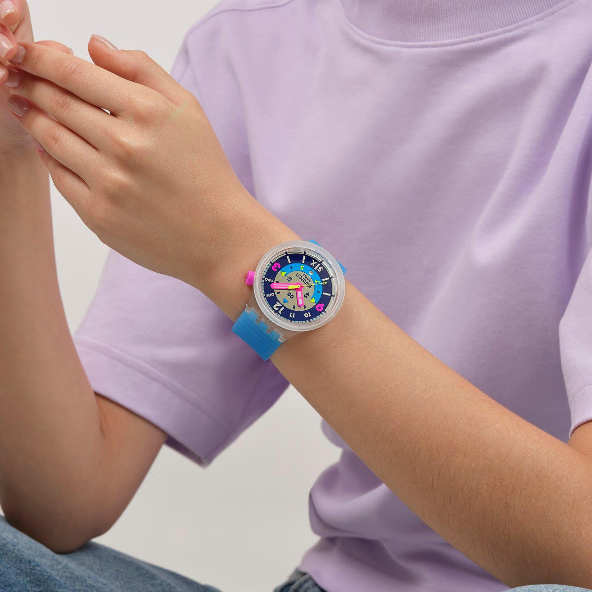 Swatch - NEON HIELO - SB01K400
