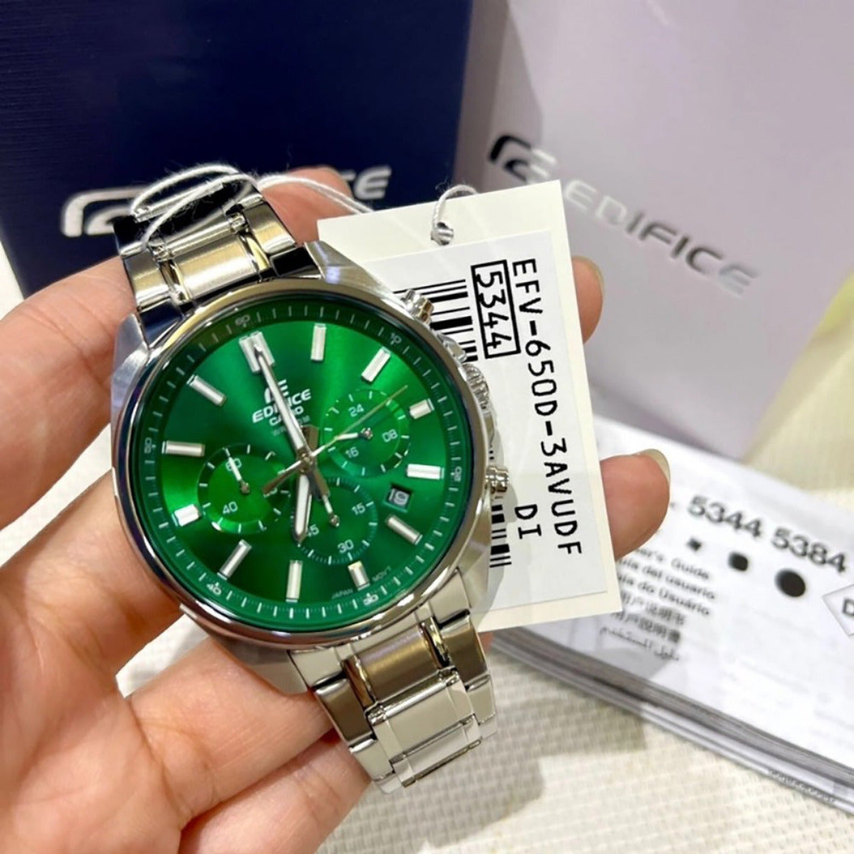 Casio - Edifice - EFV-650D-3AVUDF