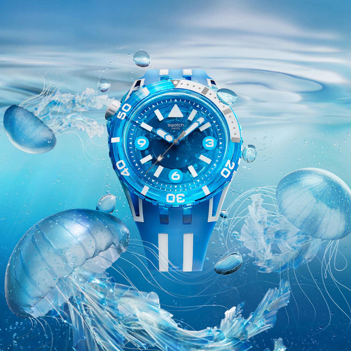 Swatch - BLUE FIRE - SSCU09S100
