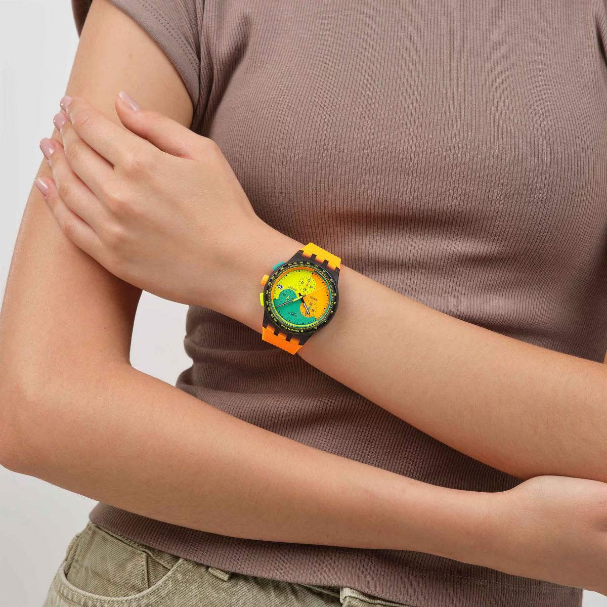 Swatch - NEON SIGNAL FLAG - SUSB422