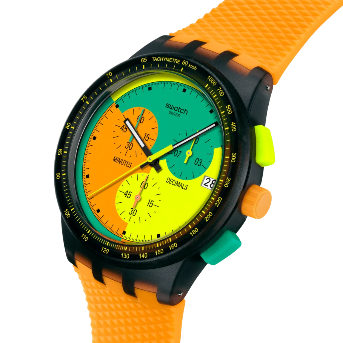 Swatch - NEON SIGNAL FLAG - SUSB422