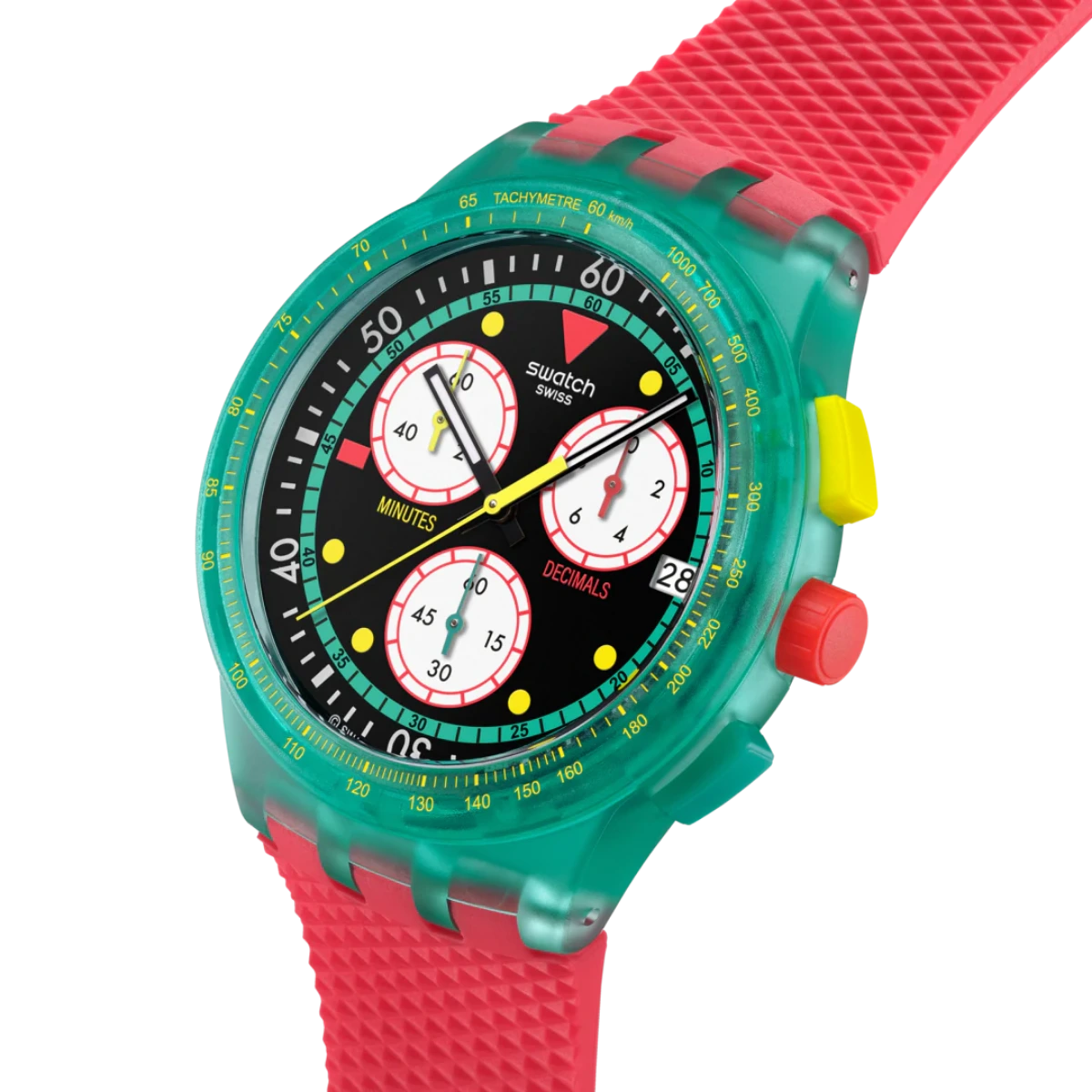 Swatch - NEON EMERALD CHRONO - SUSG409