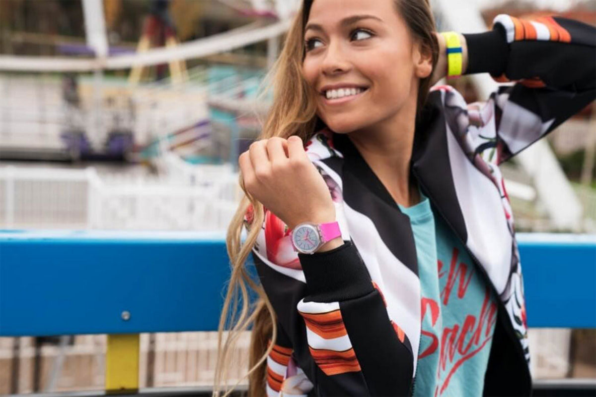 SWATCH - FLUO PINKY - GE256