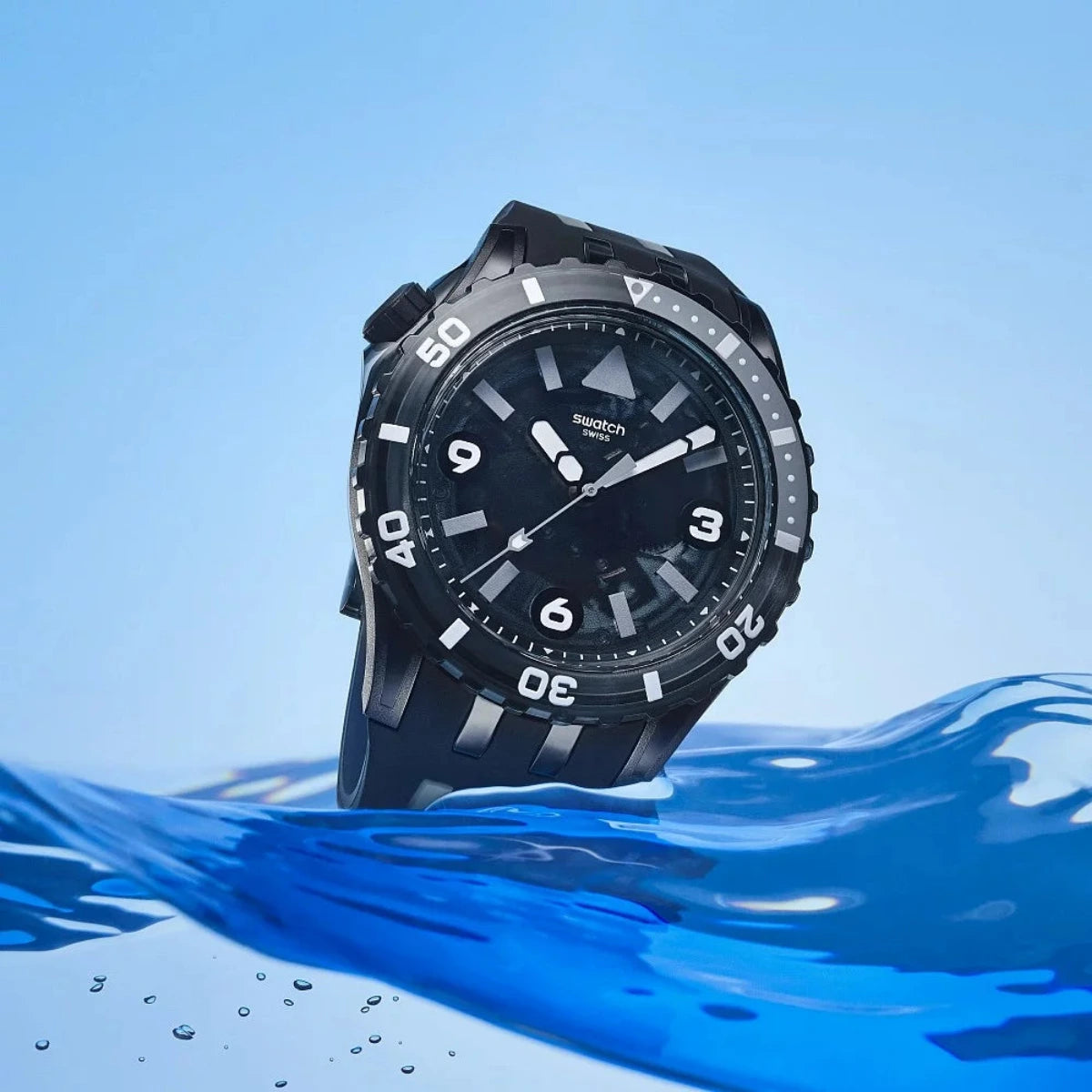 Swatch - BLACK SEA NETTLE - SSCU09B100