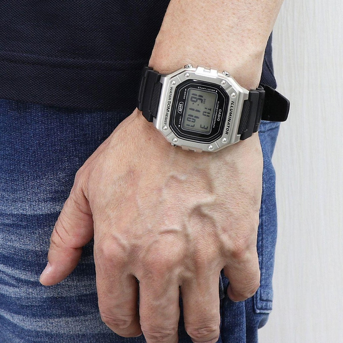 Casio - General - W-218HM-7AVDF