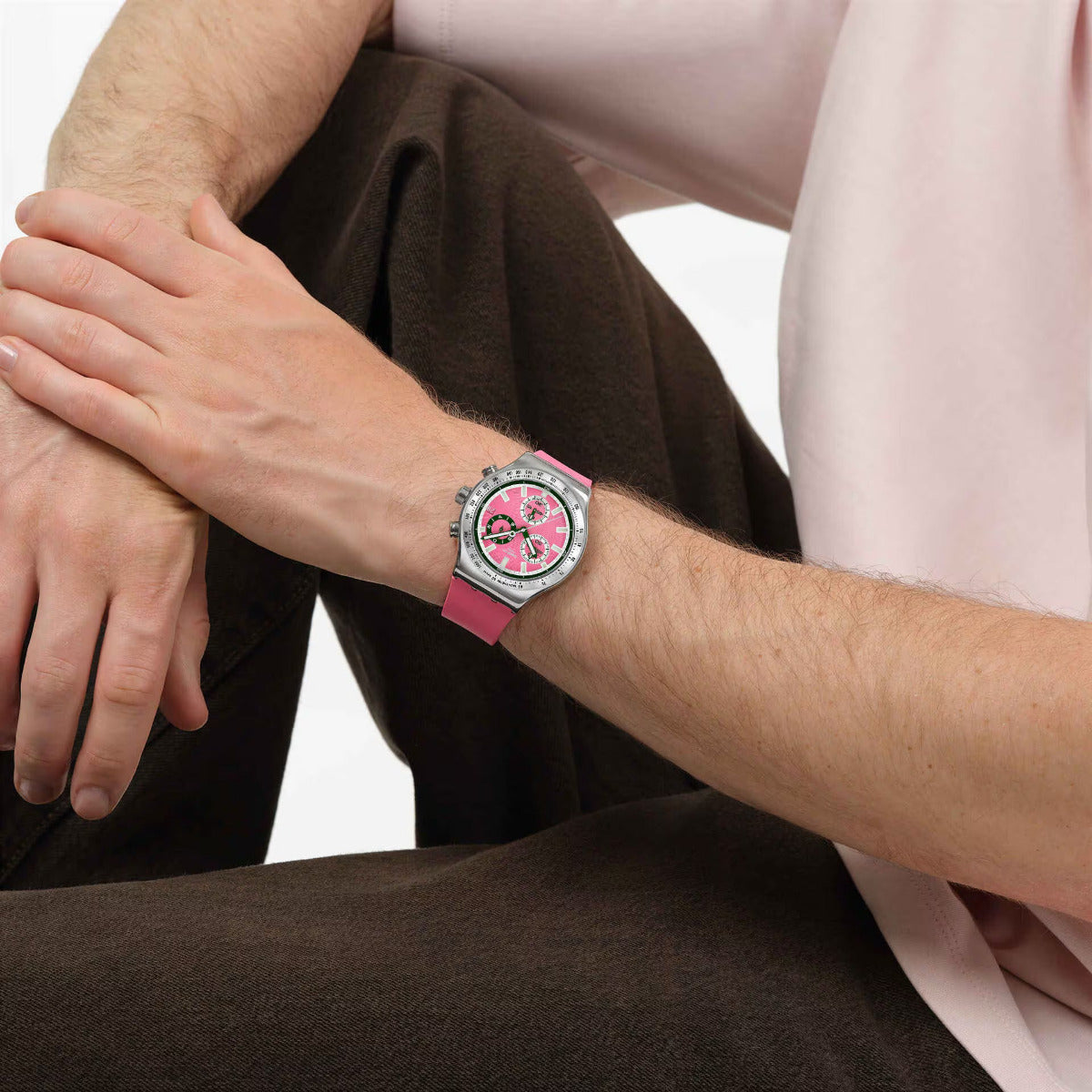 Swatch -  BERRY REFLECTIVE - YVS538