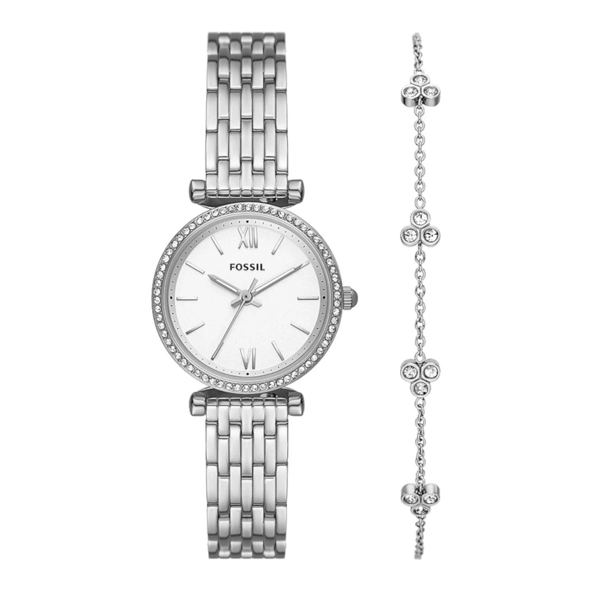 Fossil - Carlie three-hand watch - ES5315SET