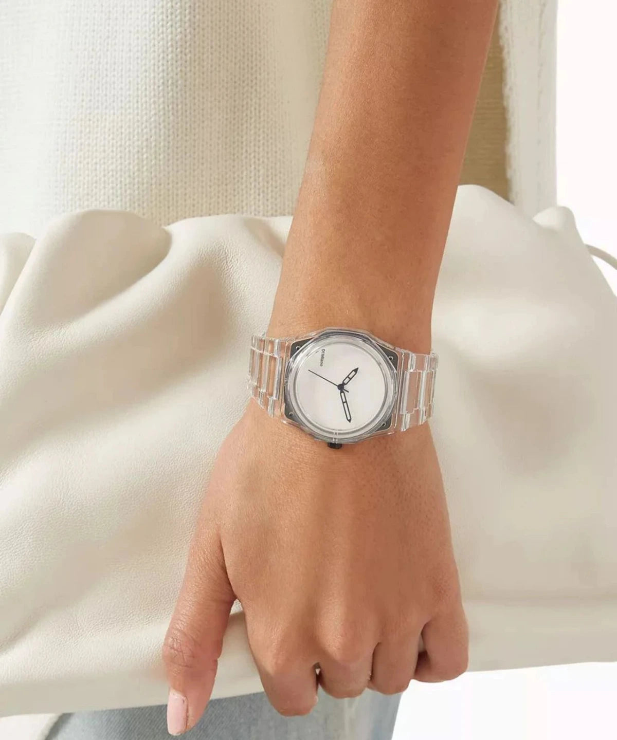 D1 Milano - Exp_White Nylon - NYBJ01