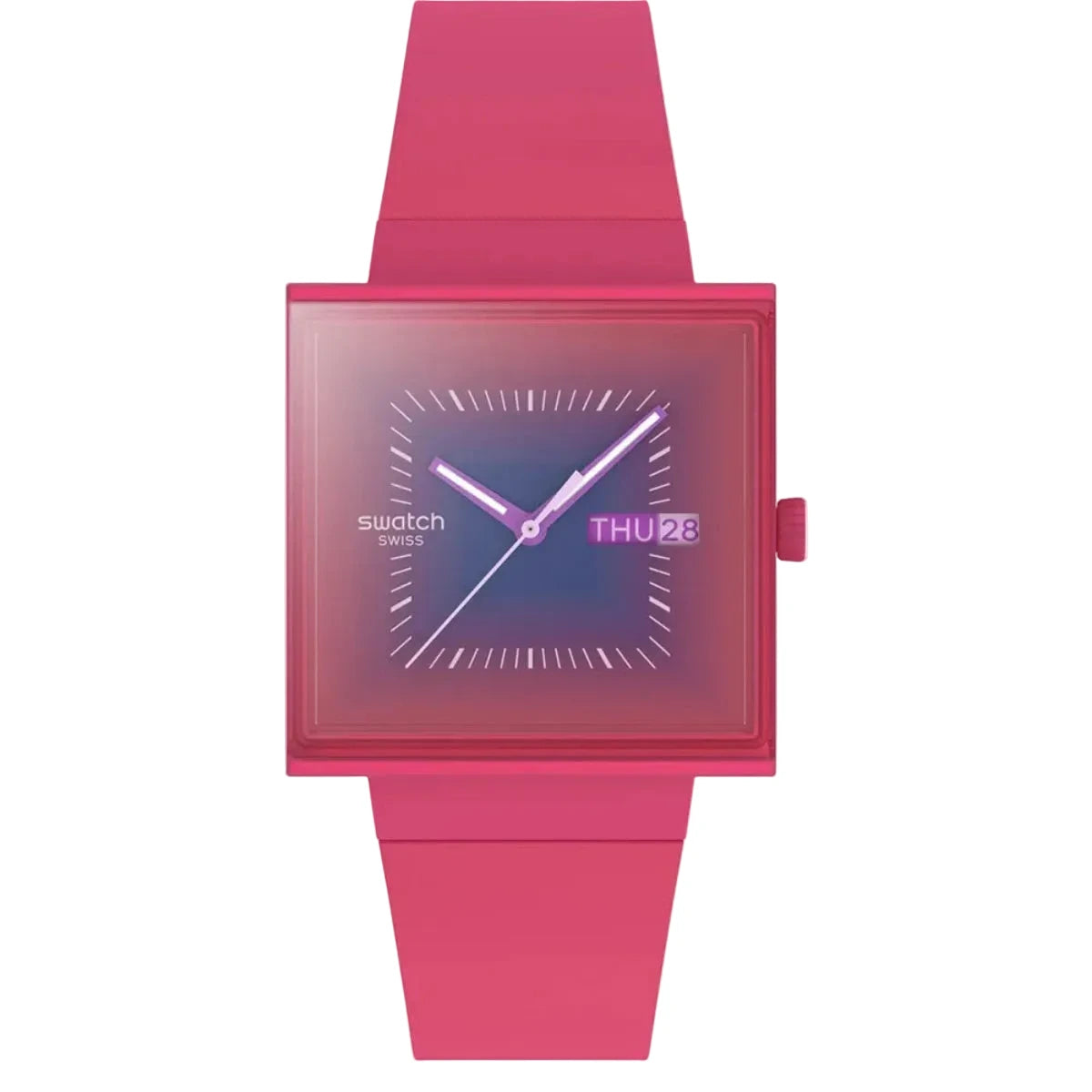 Swatch -  SQUARELY BERRY - SO34R700
