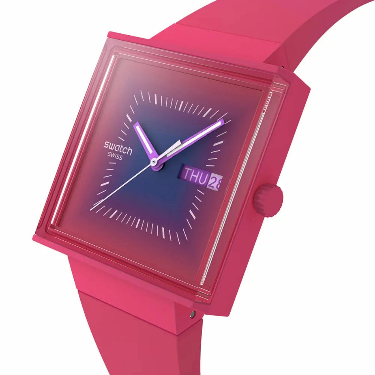 Swatch -  SQUARELY BERRY - SO34R700