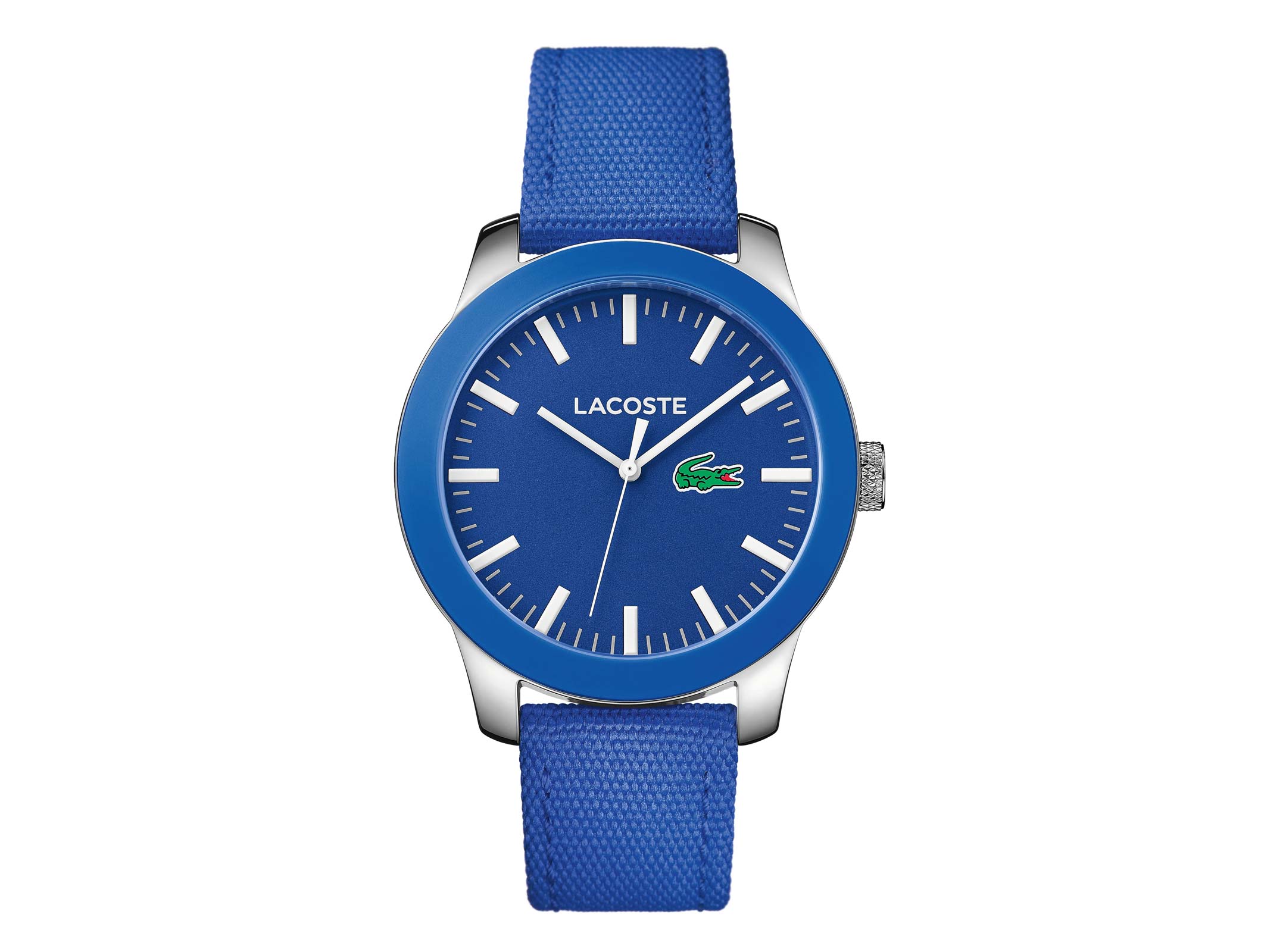 Lacoste 12.12 watch best sale blue