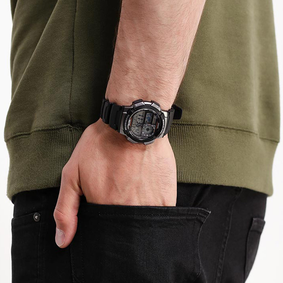 Casio AW-80-1A | Orologio Telememo Analogico-Digitale | Batteria 10 Casio AW-80-1A | Orologio Telememo Analogico-Digitale | Batteria 10