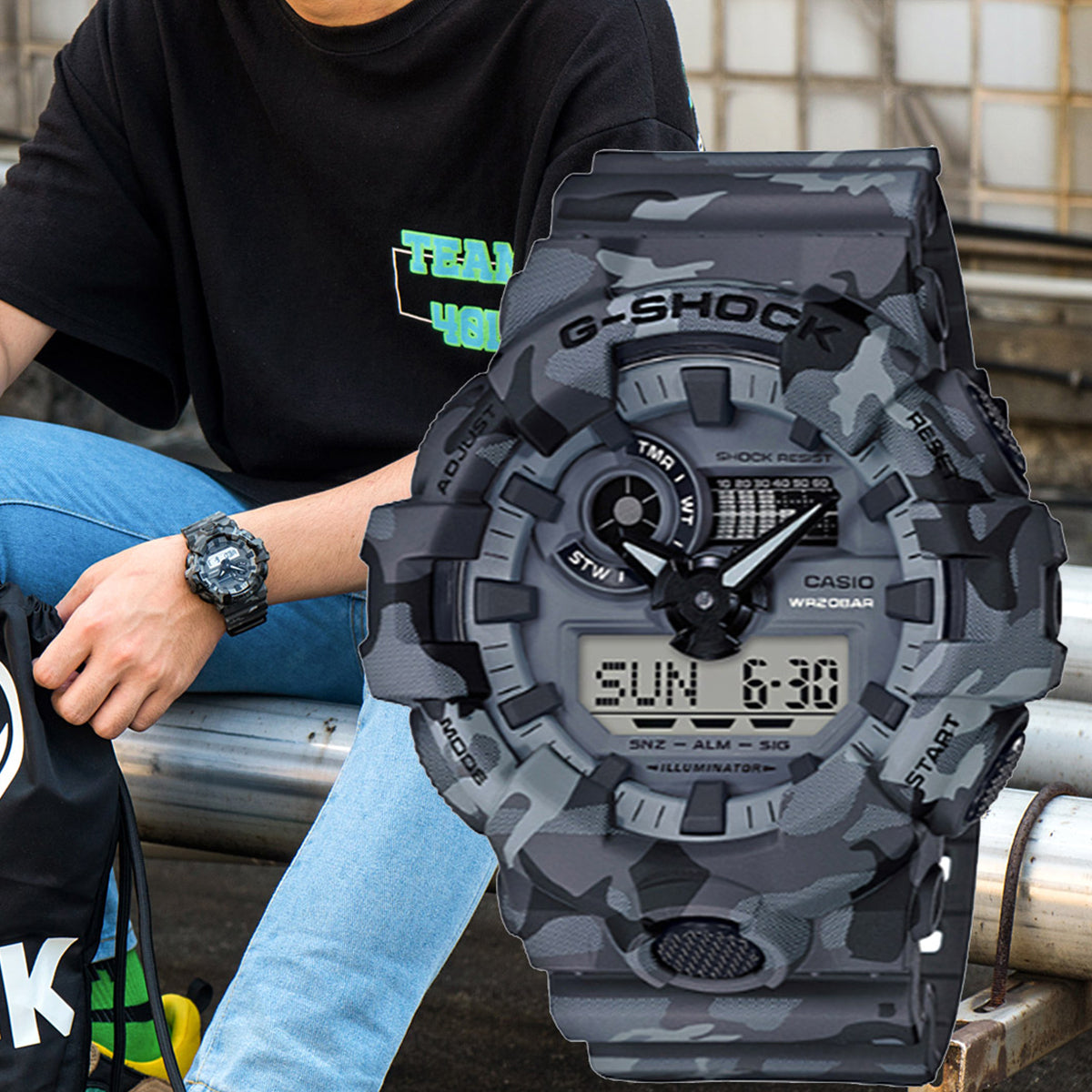 Casio - G-Shock - GA-700CM-8ADR