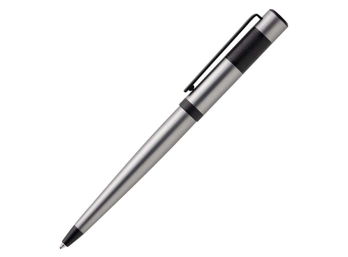Hugo Boss - Ballpoint Pen Ribbon Matte Chrome - HSR0984B