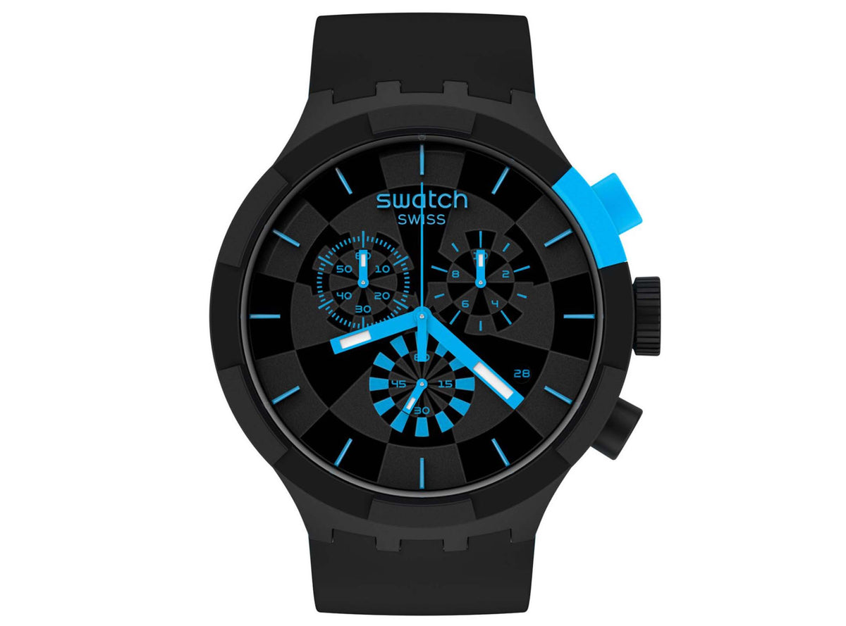 Swatch - Checkpoint Blue - SB02B401