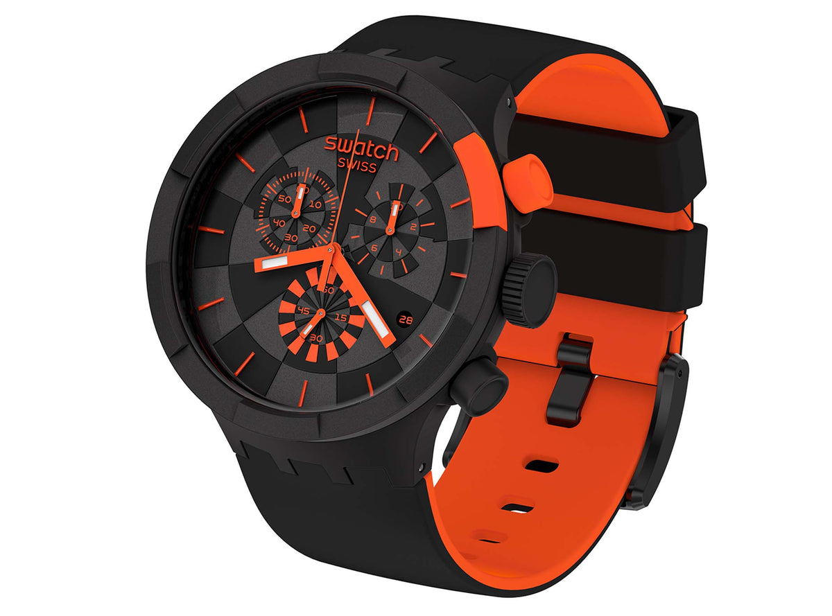 Swatch - Checkpoint Red - SB02B402
