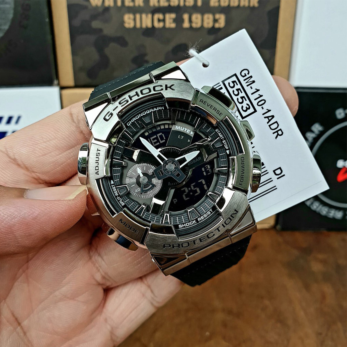 Reloj Casio G-Shock Analógico-Digital GM-S110-1A - e-WATCH Reloj Casio G-Shock Analógico-Digital GM-S110-1A - e-WATCH