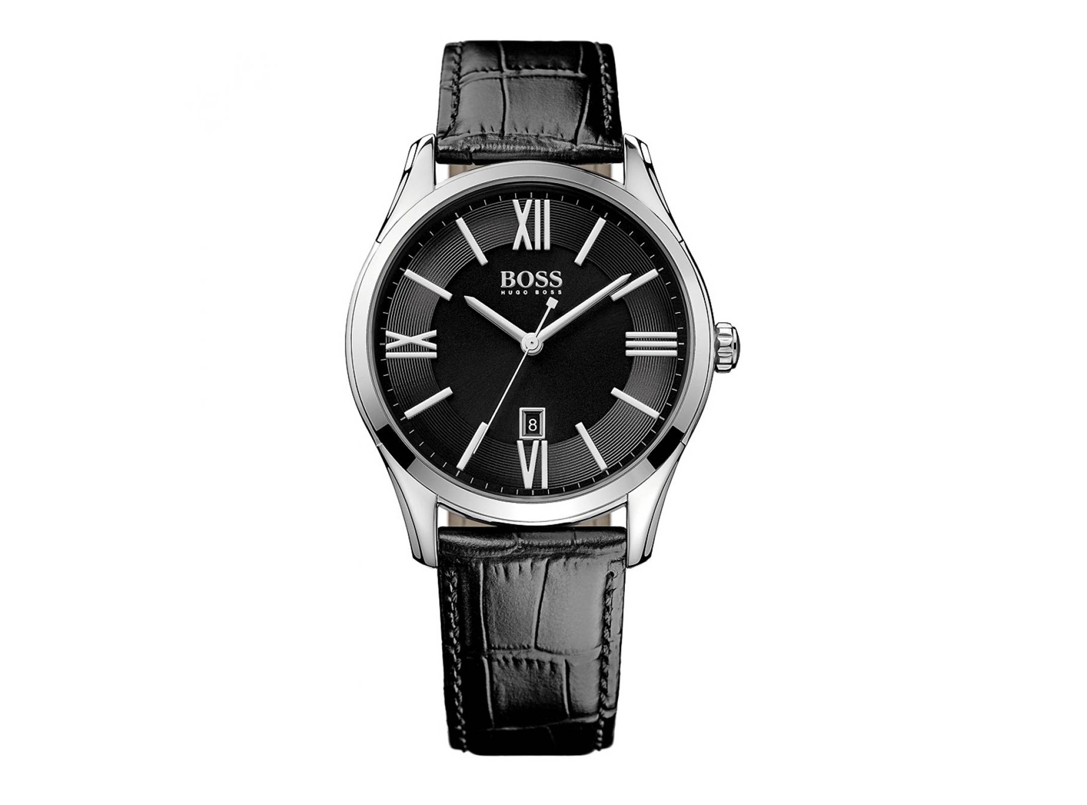 Hugo boss ambassador watch on sale black