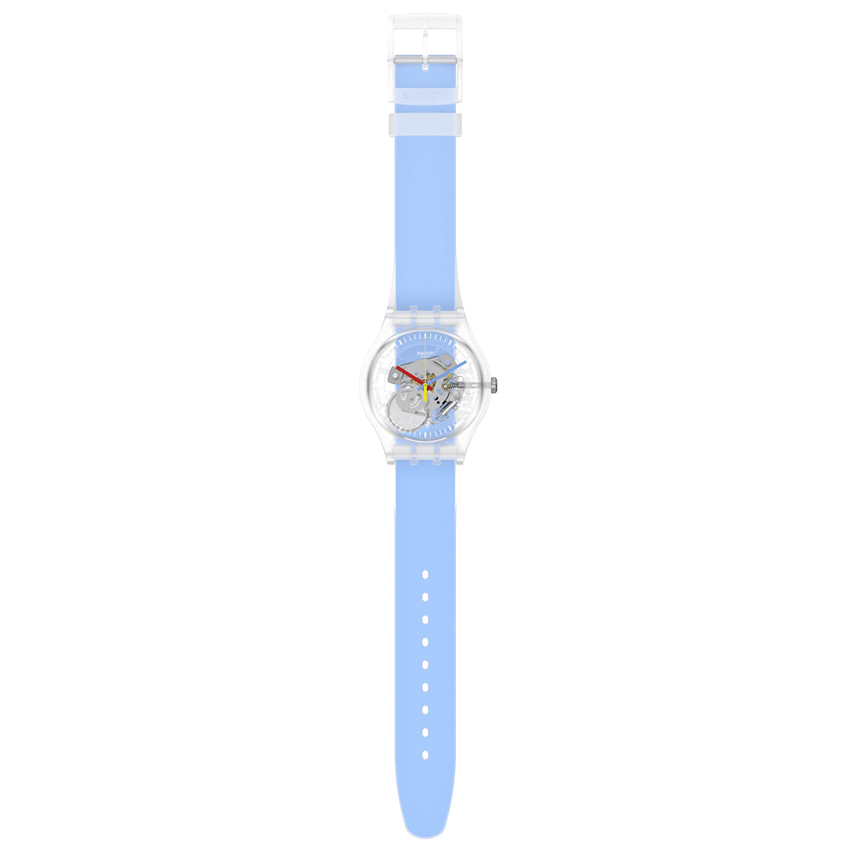 Swatch - Clearly Blue Striped - SUOK156