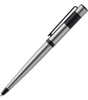 Hugo Boss - Ballpoint Pen Ribbon Matte Chrome - HSR0984B